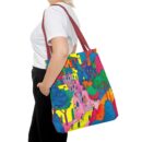 The hillside village in Korea Tote Bag (AOP)