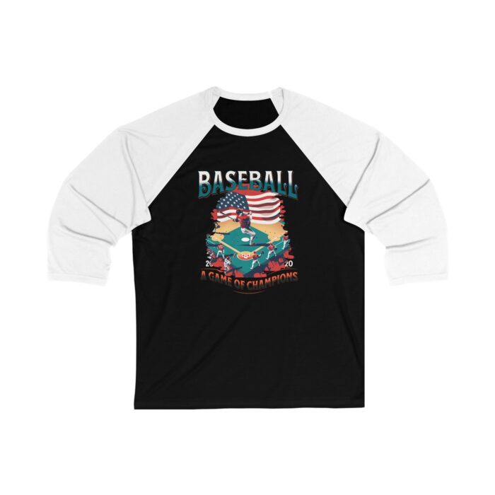 Game of Champion Unisex 34 Sleeve Baseball Tee - Image 11
