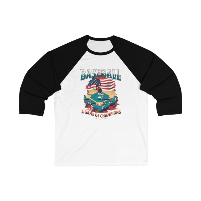 Game of Champion Unisex 34 Sleeve Baseball Tee - Image 13