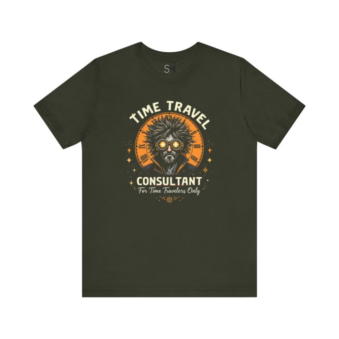 TIME TRAVEL CONSULTANT Unisex Jersey Short Sleeve Tee - Image 13