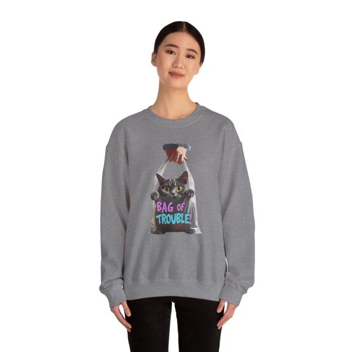 Bag of trouble Unisex Heavy Blend™ Crewneck Sweatshirt - Image 20