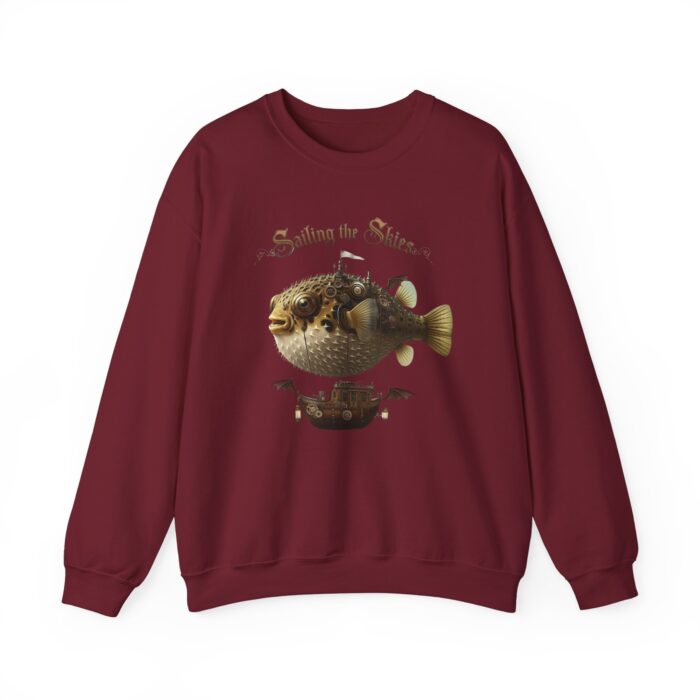 Sailing the skies Unisex Heavy Blend™ Crewneck Sweatshirt - Image 29