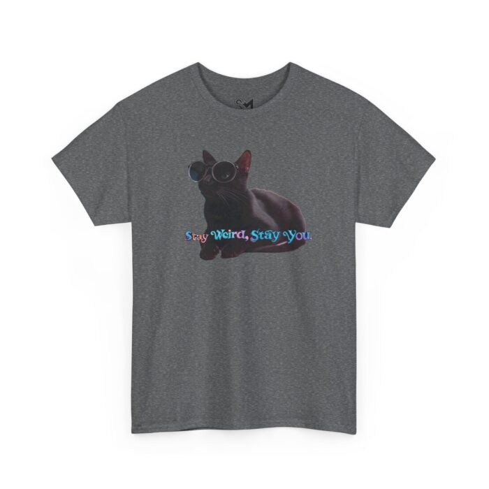 Stay weird, stay you Unisex Heavy Cotton Tee - Image 7