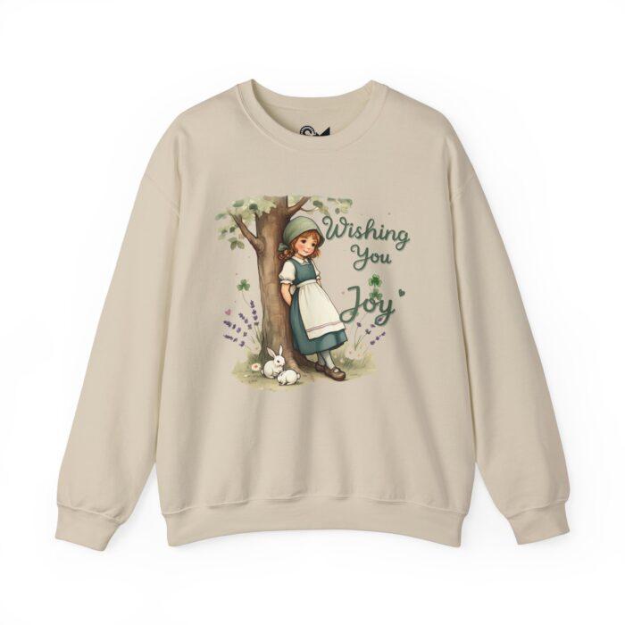 Wishing you joy Unisex Heavy Blend™ Crewneck Sweatshirt - Image 5