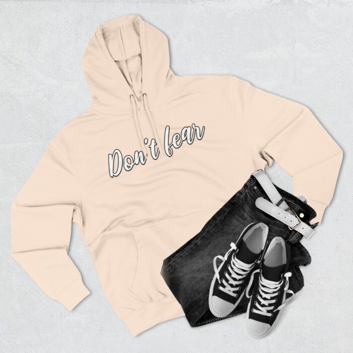 Ride with wave Three-Panel Fleece Hoodie - Image 11