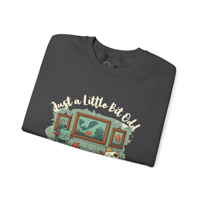 Just a little bit odd Unisex Heavy Blend™ Crewneck Sweatshirt - Image 23