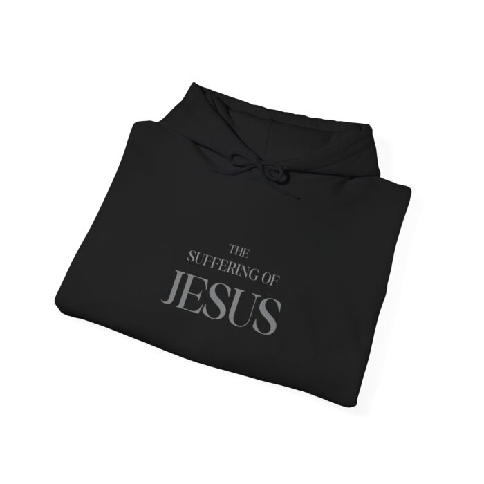 The suffering of Jesus Unisex Heavy Blend™ Hooded Sweatshirt - Image 4