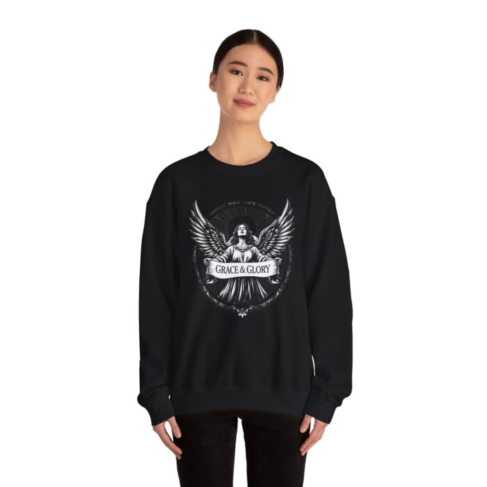 Grace and Glory Unisex Heavy Blend™ Crewneck Sweatshirt - Image 4