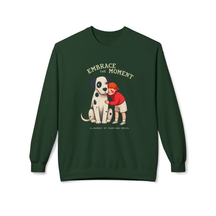 Embrace the moments Unisex Midweight Softstyle Fleece Crewneck Sweatshirt - Image 21