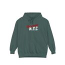 New York Streetwear Unisex Garment-Dyed Hoodie