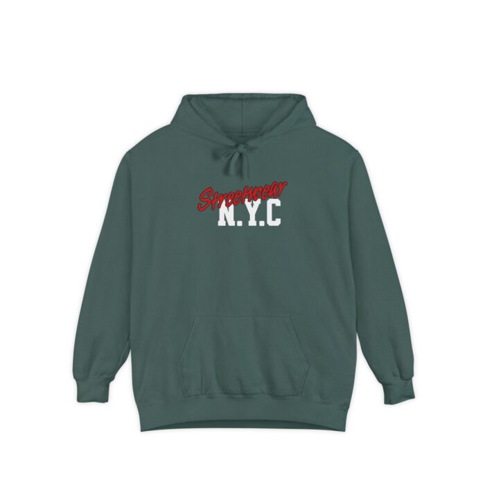 New York Streetwear Unisex Garment-Dyed Hoodie - Image 13