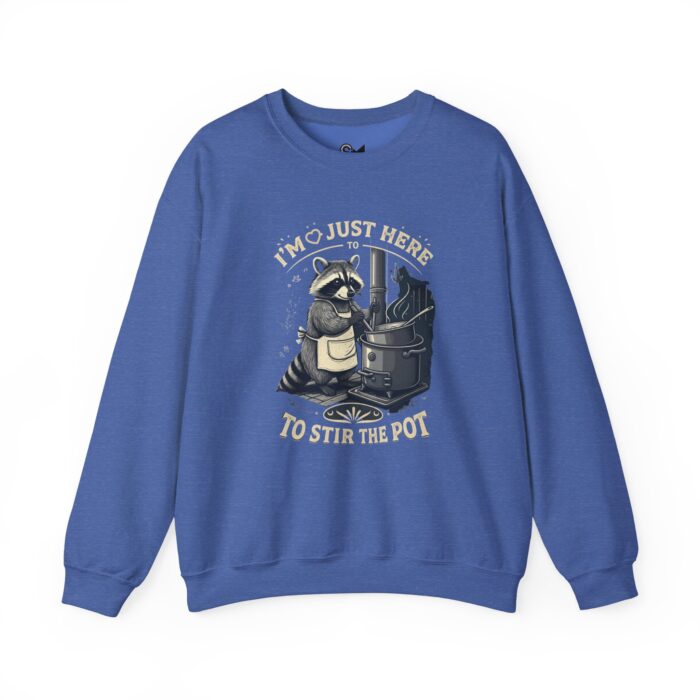 I am just here Unisex Heavy Blend™ Crewneck Sweatshirt - Image 21