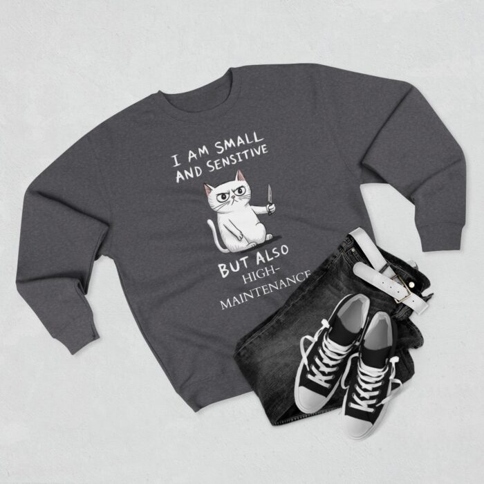 I'm high- maintenance Unisex Crewneck Sweatshirt - Image 7