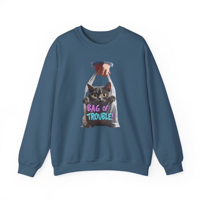 Bag of trouble Unisex Heavy Blend™ Crewneck Sweatshirt - Image 25