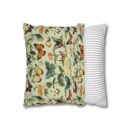 Butterfly Spun Polyester Square Pillowcase