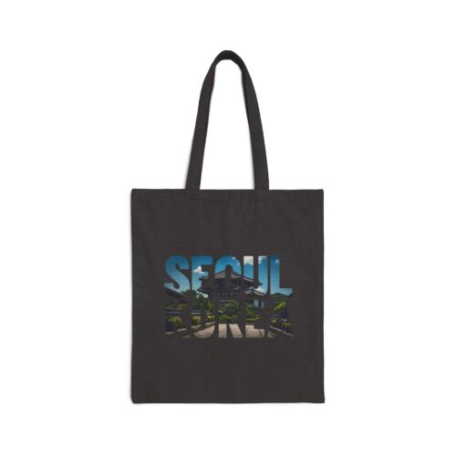 SEOUL KOREA Cotton Canvas Tote Bag