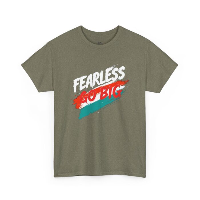 Fearless go big Unisex Heavy Cotton Tee - Image 15