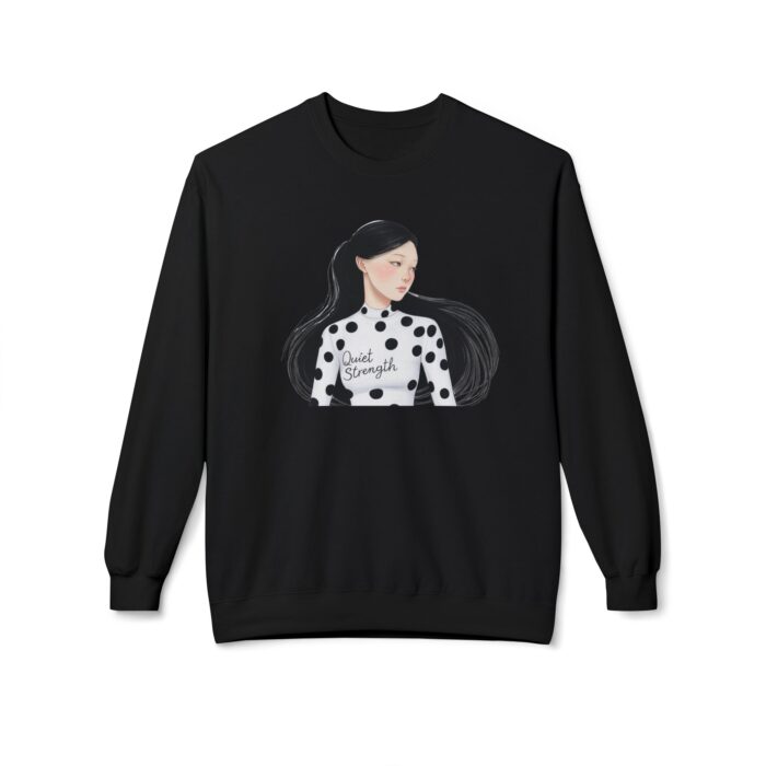 Quite Strength Unisex Midweight Softstyle Fleece Crewneck Sweatshirt - Image 5