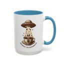 Brewed for exploration Accent Coffee Mug (11, 15oz)