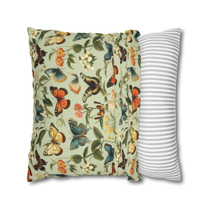 Butterfly Spun Polyester Square Pillowcase - Image 14