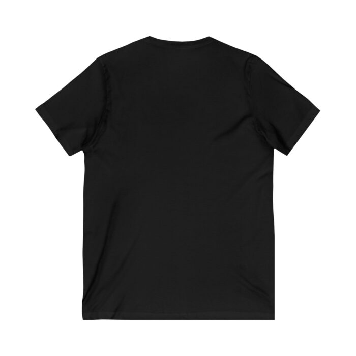 Jesus was a carpenter Unisex Jersey Short Sleeve V-Neck Tee - Image 4