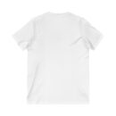 Jesus was a carpenter Unisex Jersey Short Sleeve V-Neck Tee
