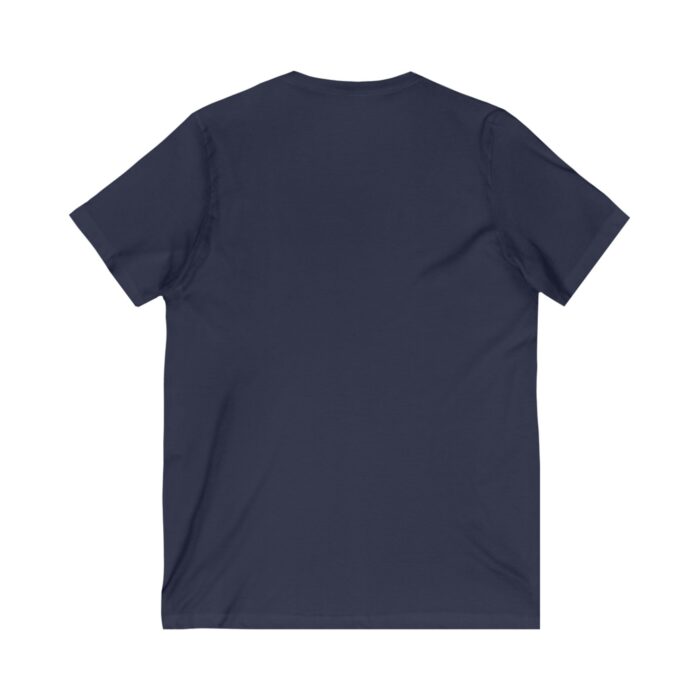 Jesus was a carpenter Unisex Jersey Short Sleeve V-Neck Tee - Image 8