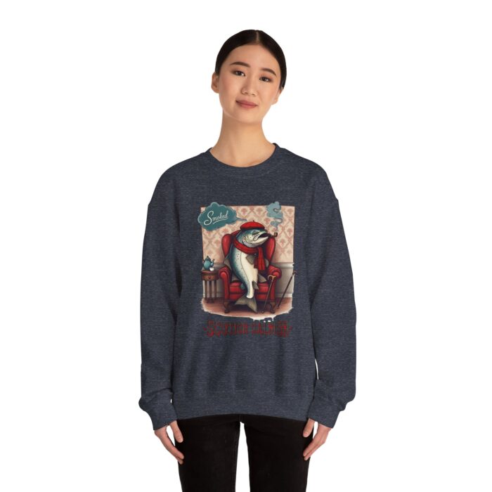 Scottish Salmon Unisex Heavy Blend™ Crewneck Sweatshirt - Image 32