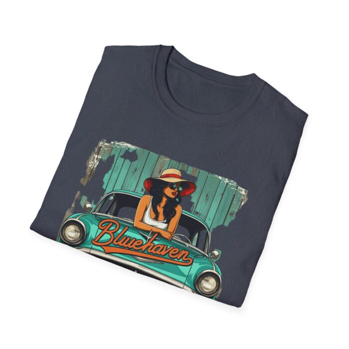 Blue haven Unisex Softstyle T-Shirt - Image 40