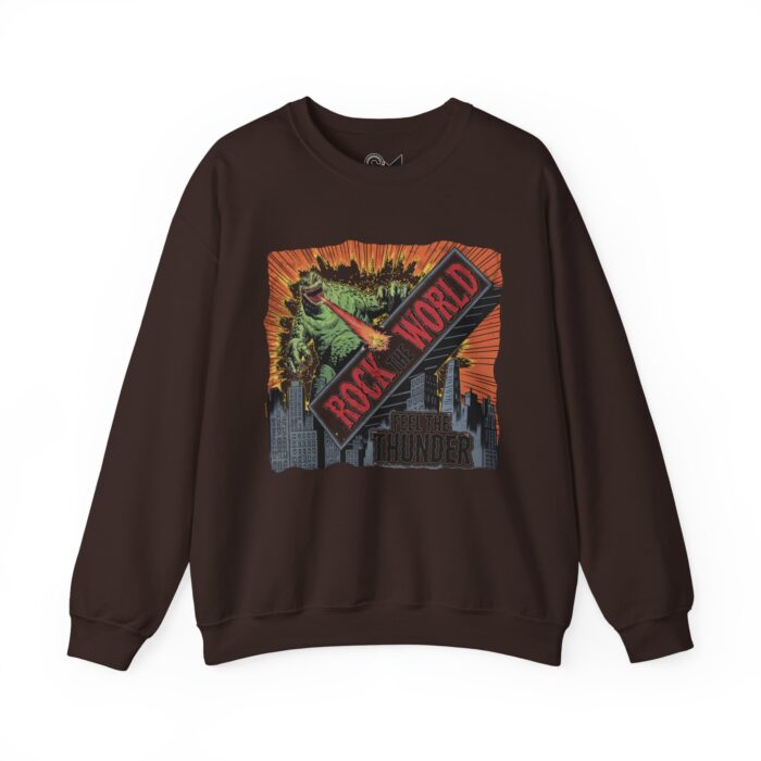 Rock the world Unisex Heavy Blend™ Crewneck Sweatshirt - Image 5