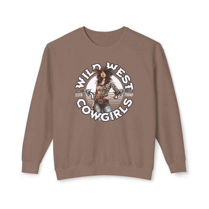 Wild West Cowgirls Unisex Lightweight Crewneck Sweatshirt - Image 13