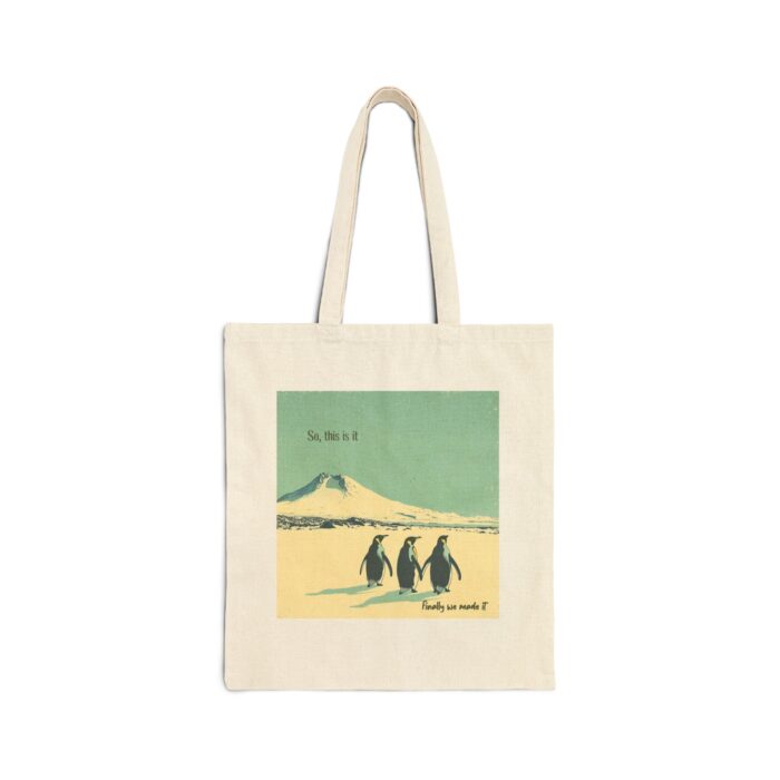 Finally we made it Cotton Canvas Tote Bag