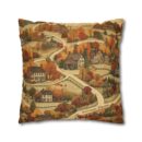 Map of Memories Spun Polyester Square Pillowcase