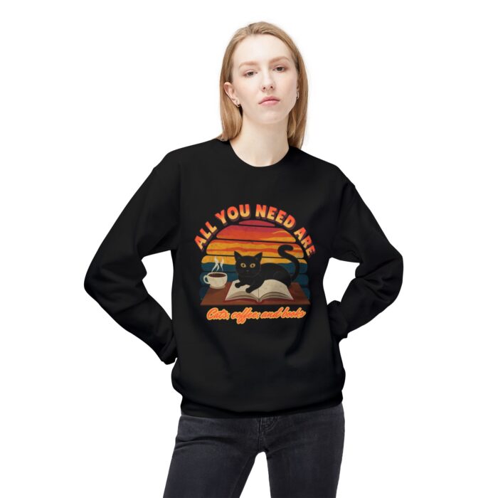 All you need are Unisex Midweight Softstyle Fleece Crewneck Sweatshirt - Image 7