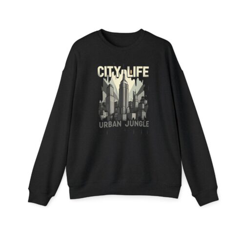City life Unisex Drop Shoulder Sweatshirt