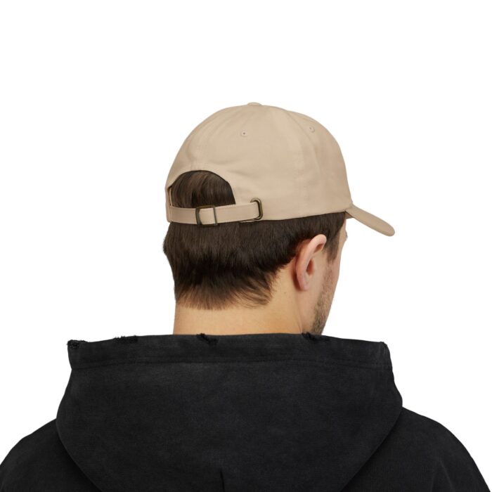 Aigo, so cute! Classic Dad Cap – Stylish Beige Cap with Korean Text Design - Image 4