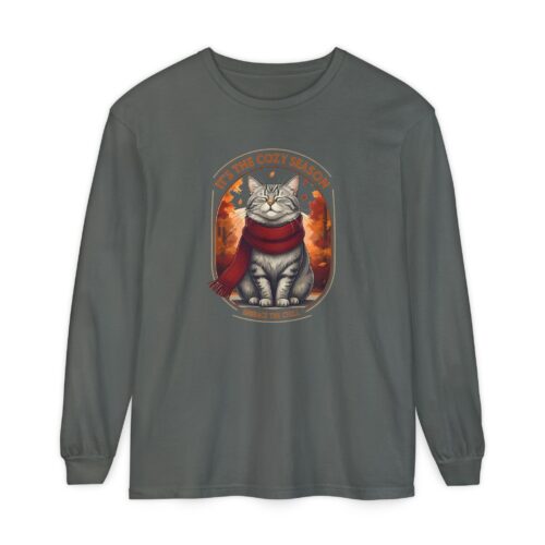 "meta_description": "Experience cozy comfort with our unisex garment-dyed long sleeve t-shirt, crafted from 100% ring-spun cotton.",