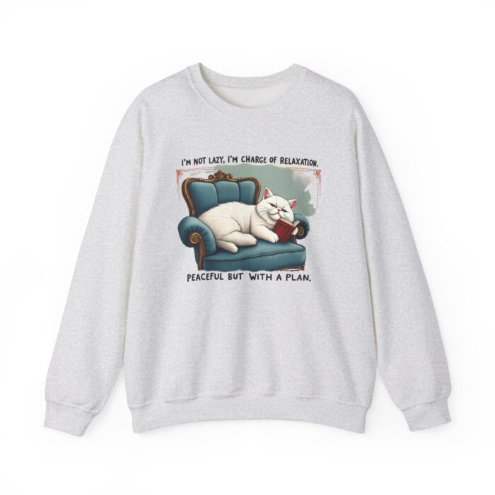 I'm not lazy Unisex Heavy Blend™ Crewneck Sweatshirt - Image 5