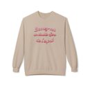 Duble portion of The Spiritual sense Unisex Midweight Softstyle Fleece Crewneck Sweatshirt