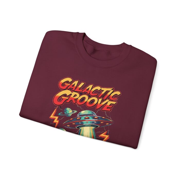 Galactic grooveUnisex Heavy Blend™ Crewneck Sweatshirt - Image 7