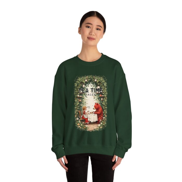 Tea time tales Unisex Heavy Blend™ Crewneck Sweatshirt - Image 28