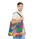 The hillside village in Korea Tote Bag (AOP)