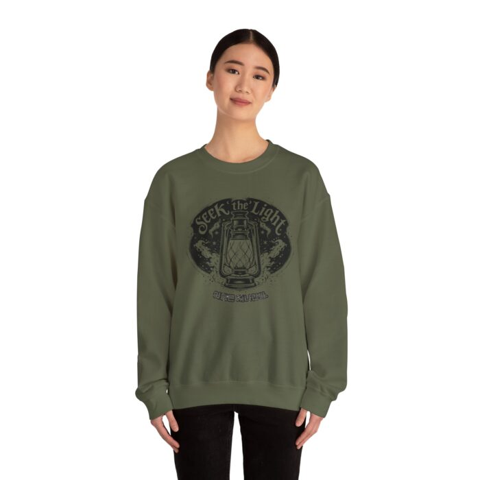 Seek the light Unisex Heavy Blend™ Crewneck Sweatshirt - Image 16