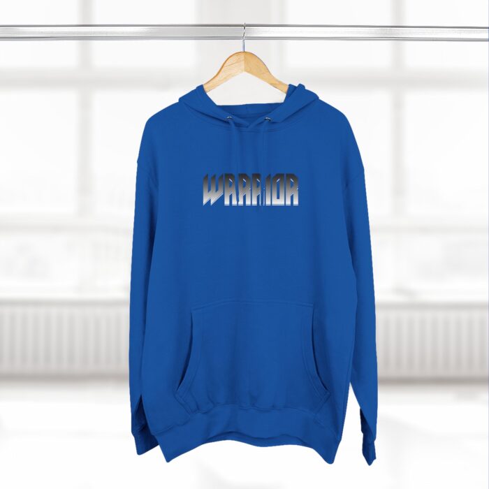 Full metal warrior Three-Panel Fleece Hoodie - Image 12