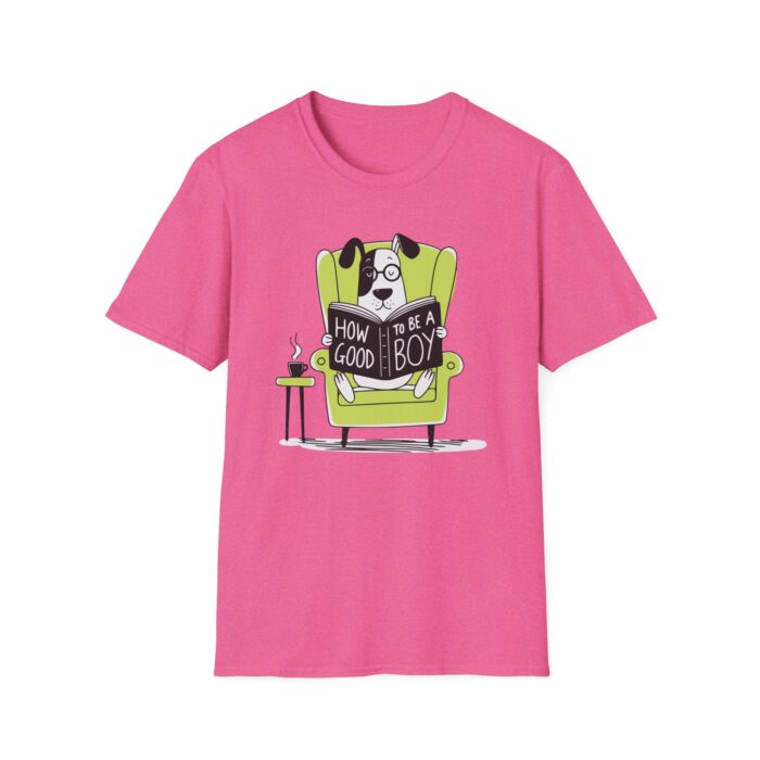 How to be a good boy Unisex Softstyle T-Shirt - Image 45