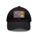 Be brave Hat with Leather Patch (Rectangle)