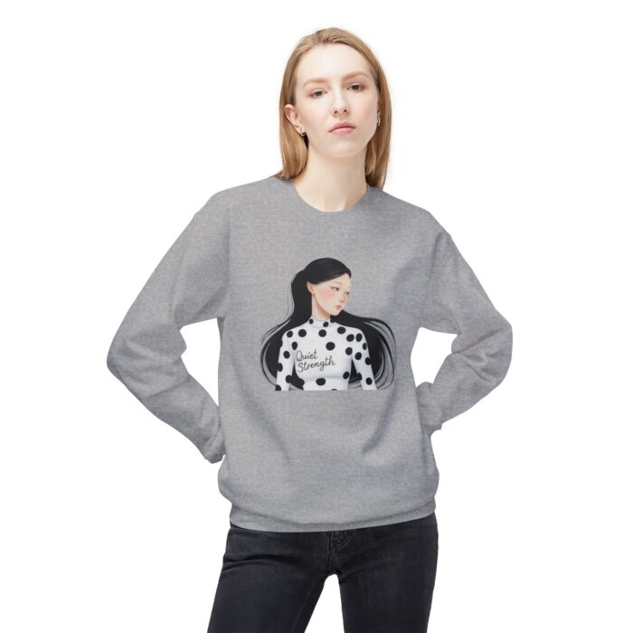 Quite Strength Unisex Midweight Softstyle Fleece Crewneck Sweatshirt - Image 11
