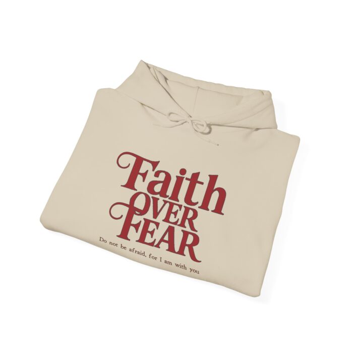 Faith over fear Unisex Heavy Blend™ Hooded Sweatshirt - Image 12