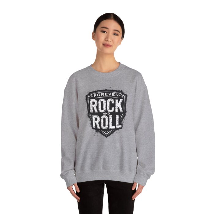 Forever Rock and Roll Unisex Heavy Blend™ Crewneck Sweatshirt - Image 16