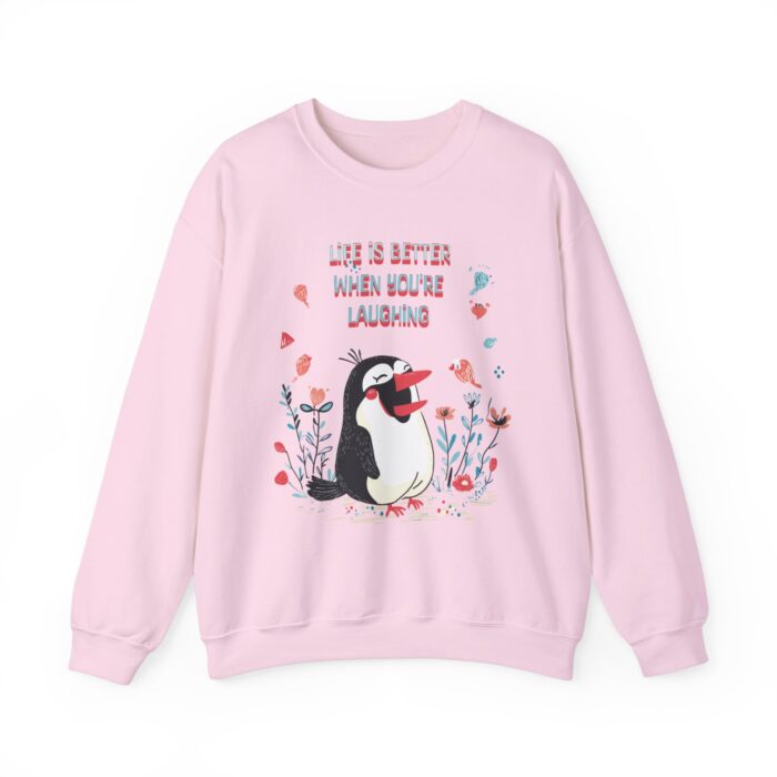 Life is better when you're laughing Unisex Heavy Blend™ Crewneck Sweatshirt - Image 25